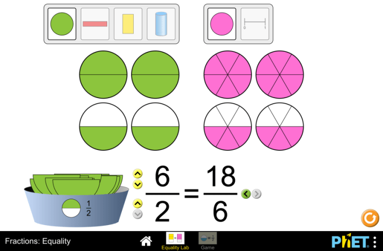 Fractions: Equality