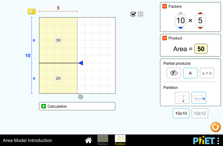 Area. The unit of measurement of area