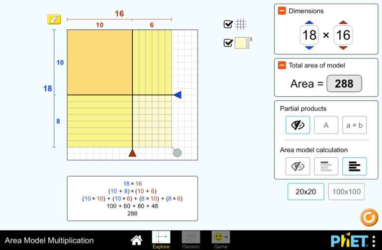 Finding the area of a rectangle and a square