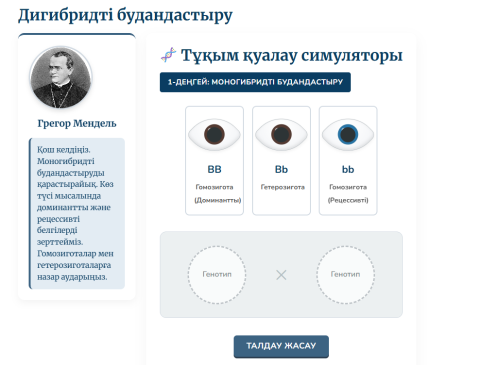 Dihybrid hybridization