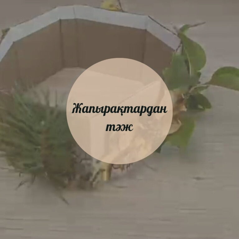 Жапырақтардан тәж